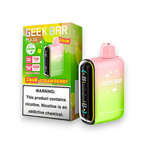 Sour Strawberry Geek Bar Pulse