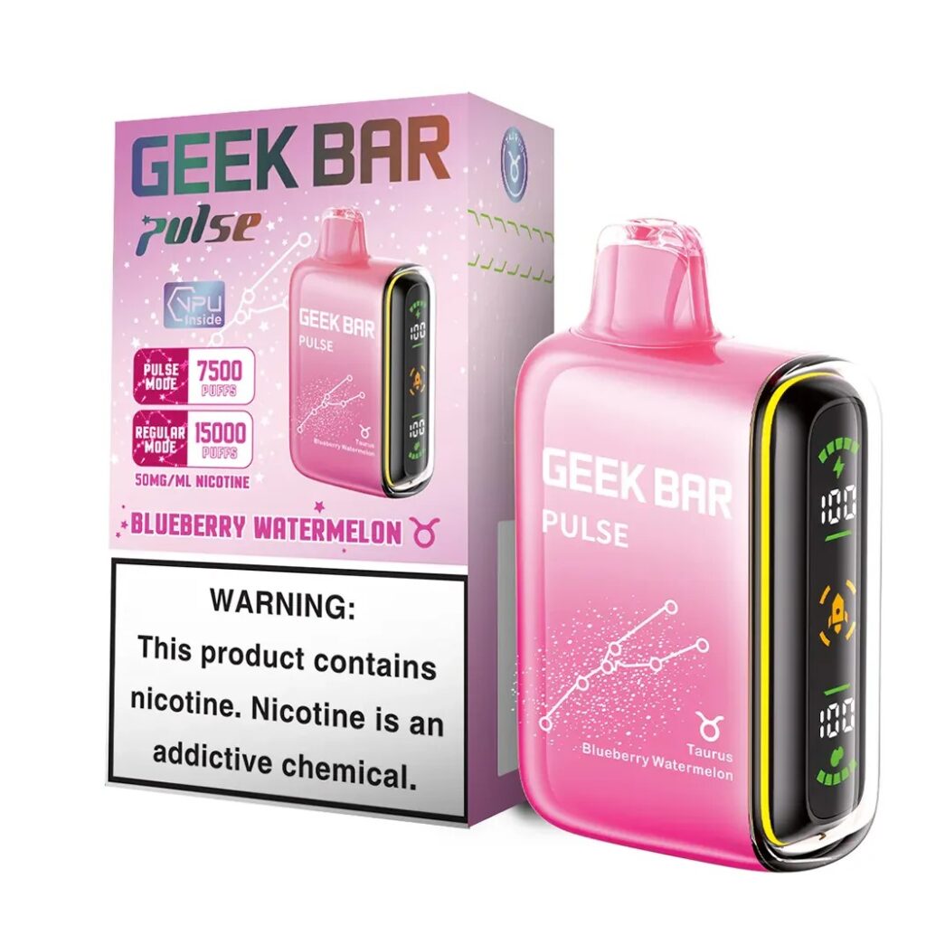 Taurus Blueberry Watermelon Geek Bar Pulse