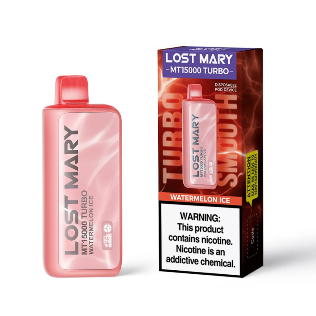 Lost Mary MT15000 Turbo Watermelon Ice Watermelon Ice Lost Mary MT15000 Turbo