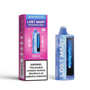Blue Razz Ice Lost Mary MO20000 PRO