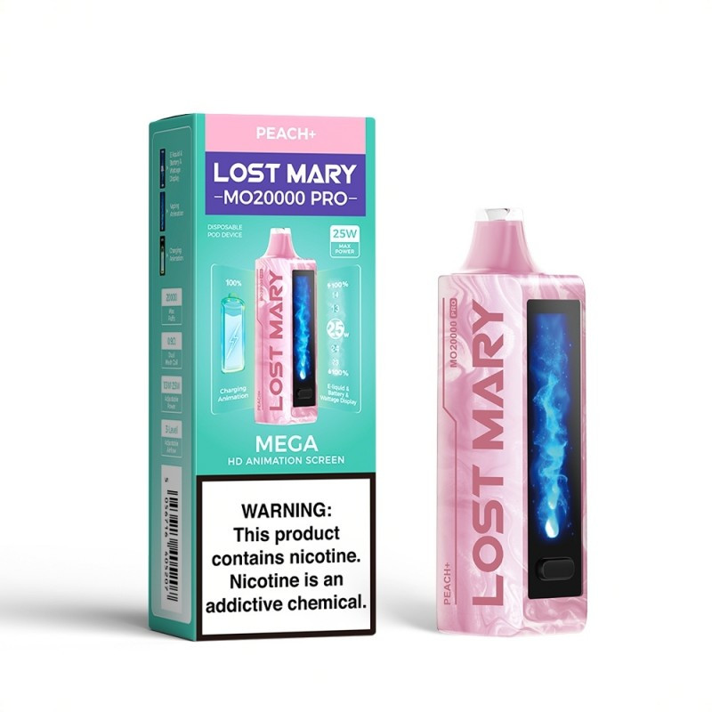 LostMaryMO20KPro Peach+ Peach+ Lost Mary MO20000 PRO