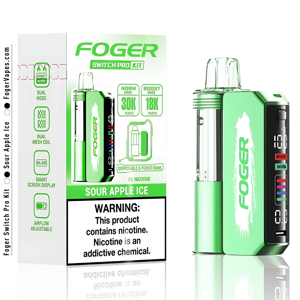 Sour Apple Ice FOGER Switch Pro Kit Sour Apple Ice FOGER Switch Pro Kit