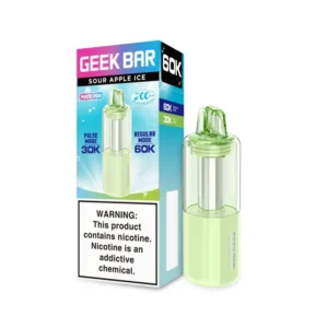 Sour Apple Ice Geek Bar Mate 60K Disposable Pod