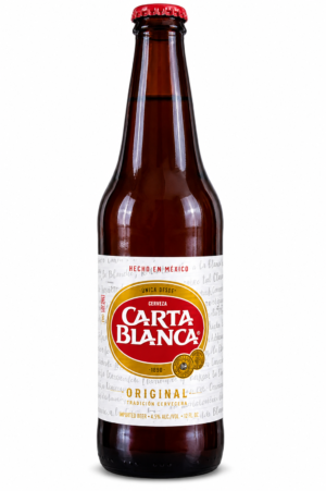 Carta Blanca Original Imported Mexican Lager Beer