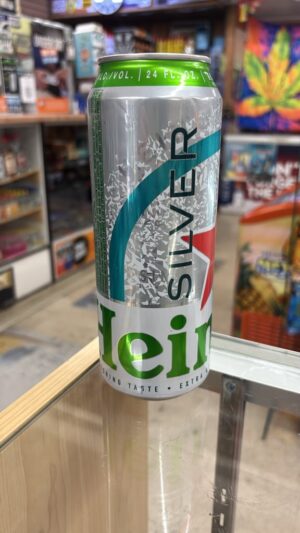 Heineken Silver Beer Can