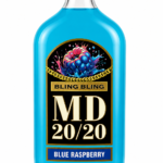 MD 20/20 Blue Raspberry Wine Cocktail