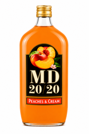 MD 20/20 Peaches & Cream flavor