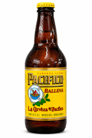 Pacifico Clara Ballena Imported Mexican Lager Beer 32 oz