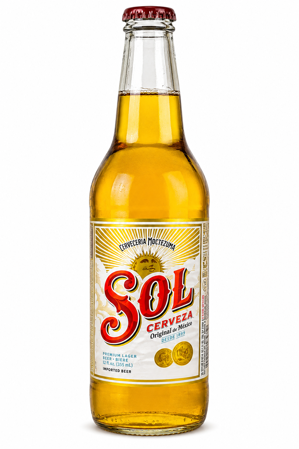 Sol Cerveza Imported Mexican Lager Beer Sol Cerveza Imported Mexican Lager Beer