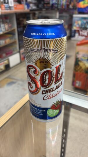Sol Chelada Clásica Beer Can