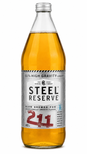 Steel Reserve 211 High Gravity Lager 40 oz