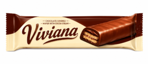 Viviana Chocolate Covered Wafer with Cocoa Cream