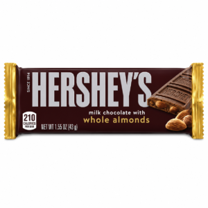 HERSHEY'S Milk Chocolate with Whole Almonds Bar