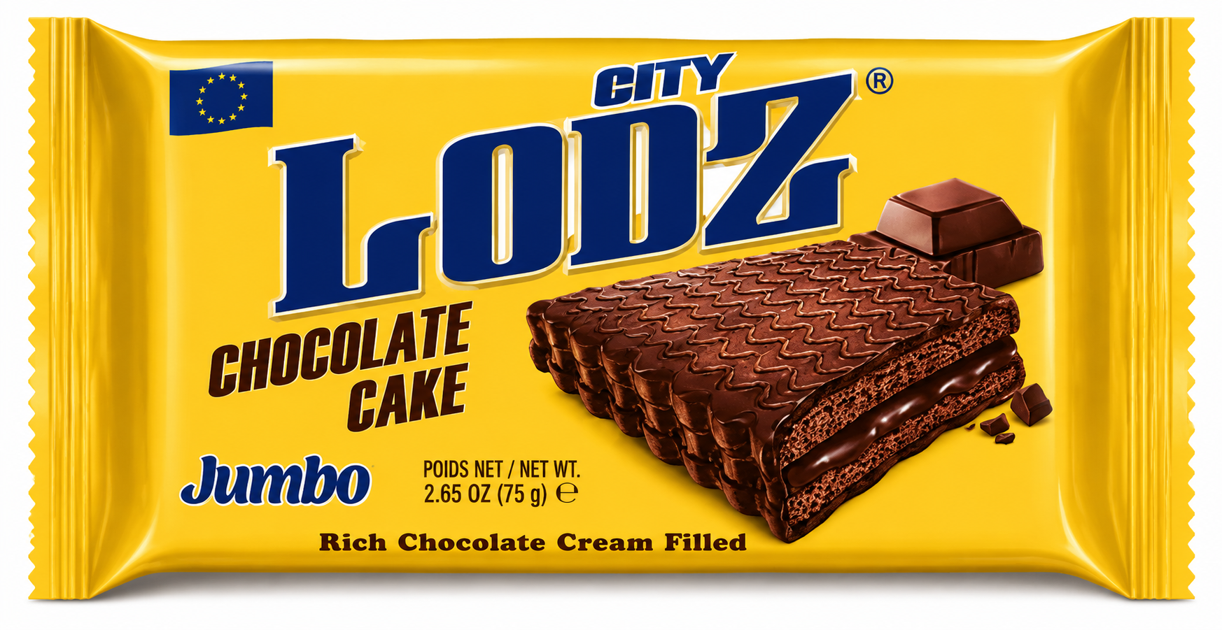Lodz Chocolate Cake Jumbo Bar Lodz Chocolate Cake Jumbo Bar