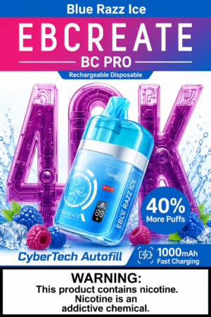 EBCREATE BC PRO Blue Razz Ice 40K