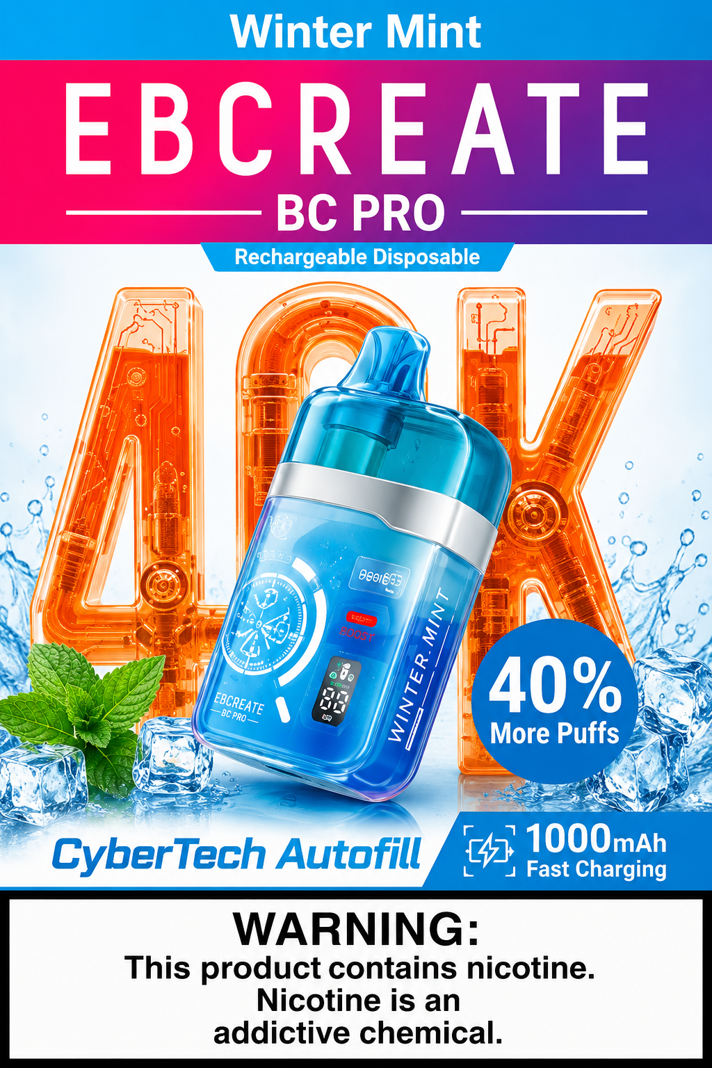 EBCREATE BC Pro Winter Mint EBCREATE BC Pro Winter Mint