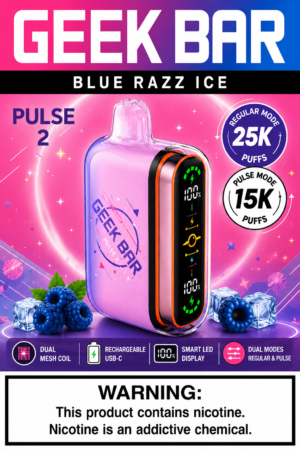 Geek Bar Pulse 2 Blue Razz Ice