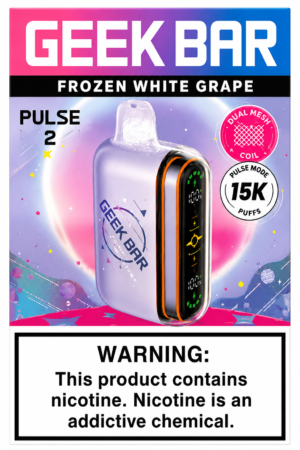 Geek Bar Pulse 2 Frozen White Grape 15k