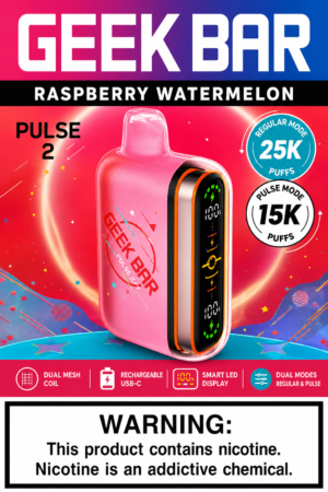 Geek Bar Pulse 2 Raspberry Watermelon