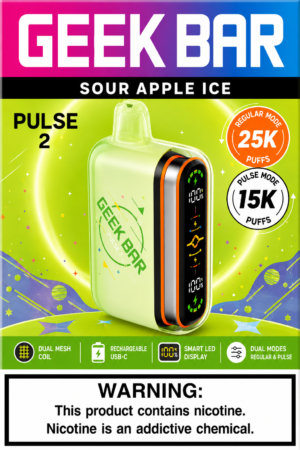 Geek Bar Pulse 2 Sour Apple Ice