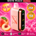 Geek Bar Pulse 2 White Peach Hubba