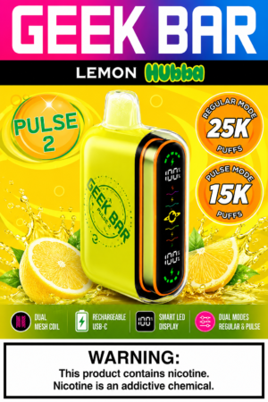 Geek Bar Pulse 2 Lemon Hubba