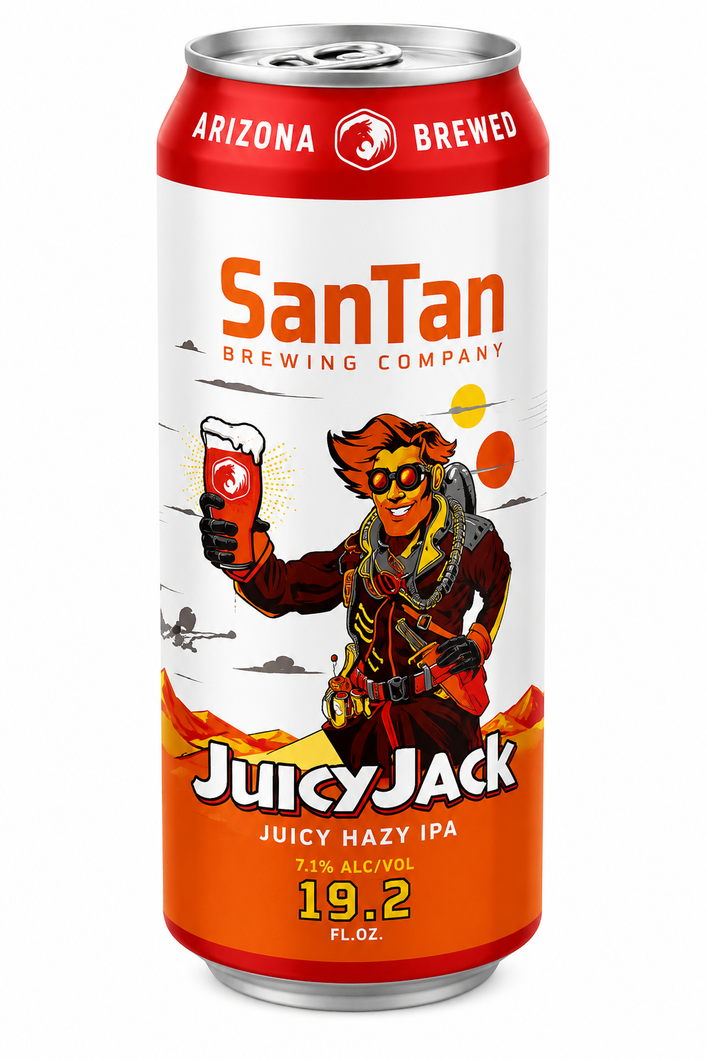 SanTan JuicyJack Juicy Hazy IPA SanTan JuicyJack Juicy Hazy IPA