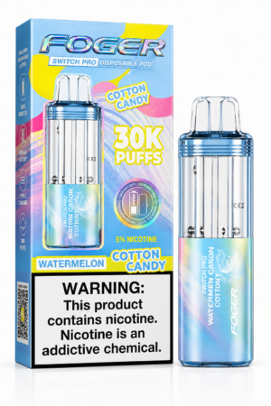 FOGER Switch Pro Watermelon Cotton Candy 30K Puffs Disposable Pod