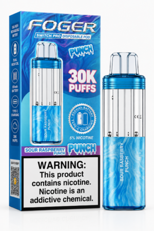 FOGER Switch Pro Strawberry Cupcake 30K Puffs Disposable Pod