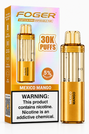 FOGER Mexico Mango 30K Puffs Disposable Pod | Switch Pro