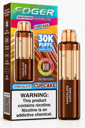 FOGER Switch Pro Chocolate Cupcake 30K Puffs Disposable Pod