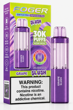 FOGER Grape Slush 30K Puffs Disposable Pod | Switch Pro
