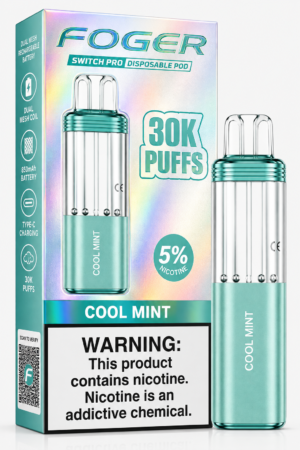 FOGER Switch Pro Cool Mint 30K Puffs Disposable Pod