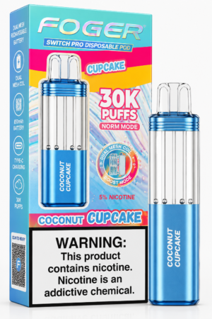 FOGER Switch Pro Coconut Cupcake 30K Puffs Disposable Pod