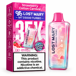 LOST MARY MT35000 TURBO Strawberry Cotton Carnival