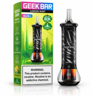 Geek Bar Burj 80K Lemon Mint Disposable Vape