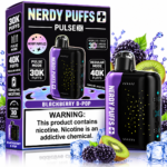 Blackberry B-Pop Nerdy Puffs Pulse X 40K Disposable Vape