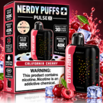 Nerdy Puffs Pulse X 40K Disposable Vape – California Cherry