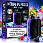 Kiwi Dragon Berry Nerdy Puffs Pulse X 40K Disposable Vape