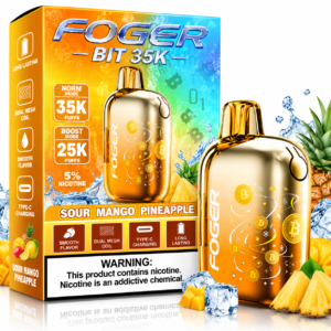 Foger Bit 35K Disposable Vape – Sour Mango Pineapple