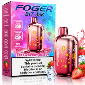 Foger Bit 35K Disposable Vape – Strawberry Burst