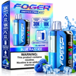 Foger Switch Pro Kit 30K Disposable Vape – Blue Razz Ice