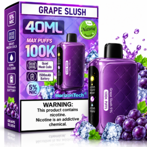 HorizonTech 100K Disposable Vape – Grape Slush