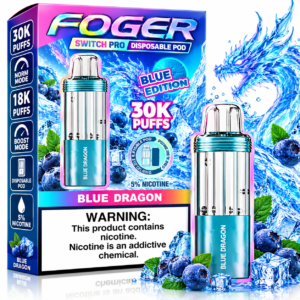 Foger Switch Pro 30K Disposable Pod – Blue Dragon