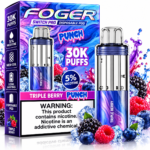 Foger Switch Pro 30K Disposable Pod – Triple Berry Punch