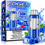Foger Switch Pro 30K Disposable Pod – Blue Razz Ice