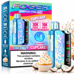 Foger Switch Pro Kit 30K Disposable Vape – Coconut Cupcake