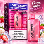 Frozen White Strawberry Lost Mary MT15000 Turbo Thermal Edition