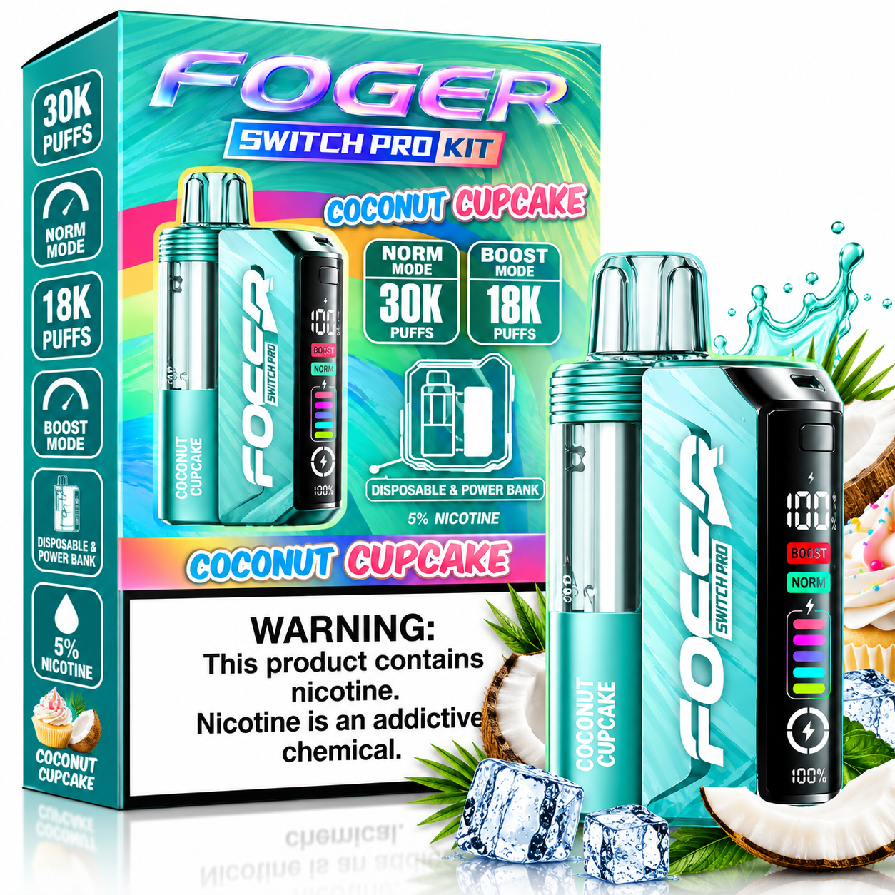 706 Meta Moon Foger Switch Pro Kit 30K Disposable Vape - Image 1